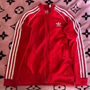 Adidas light zip up jacket